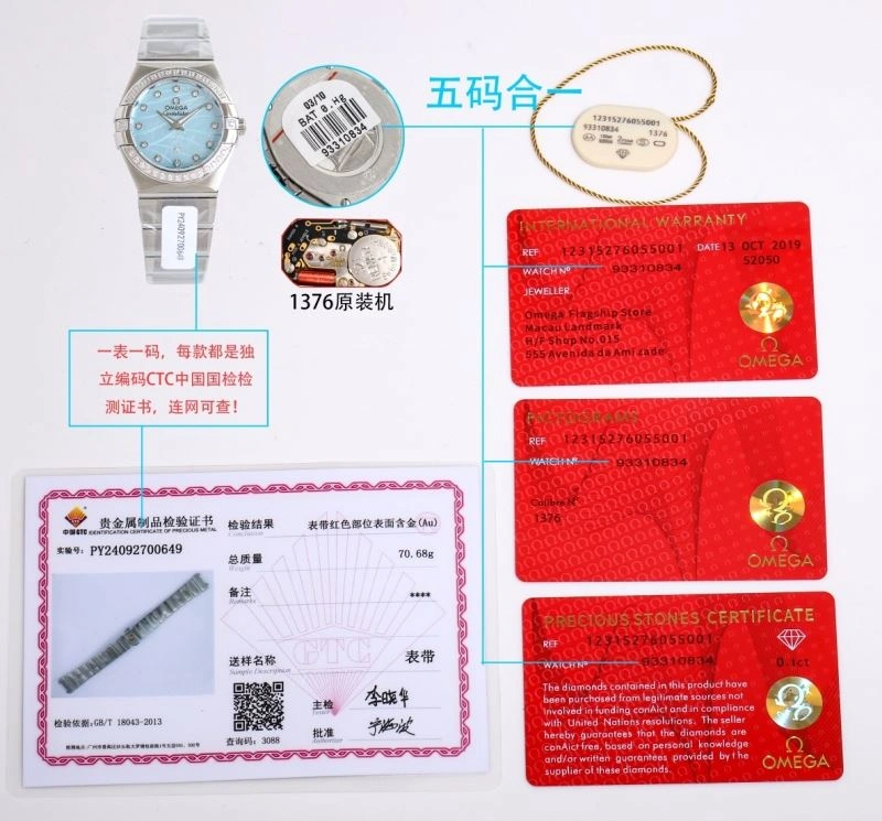 FastDry OMEGA Watches 191006