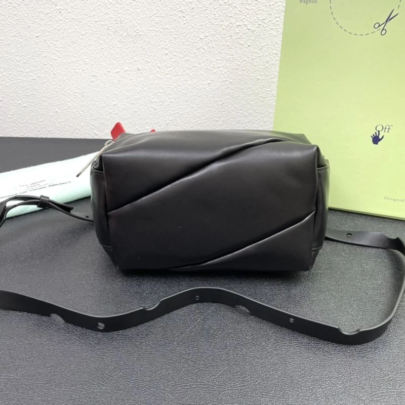 Off White Clutch Bags ZipUp 83141