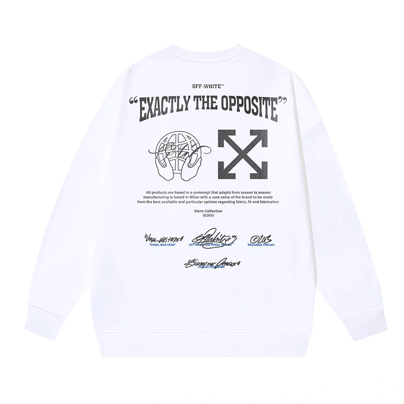 Off White Hoodies MoistureWicking 146805