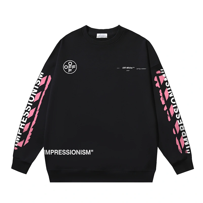 Sporty Off White Hoodies 146785