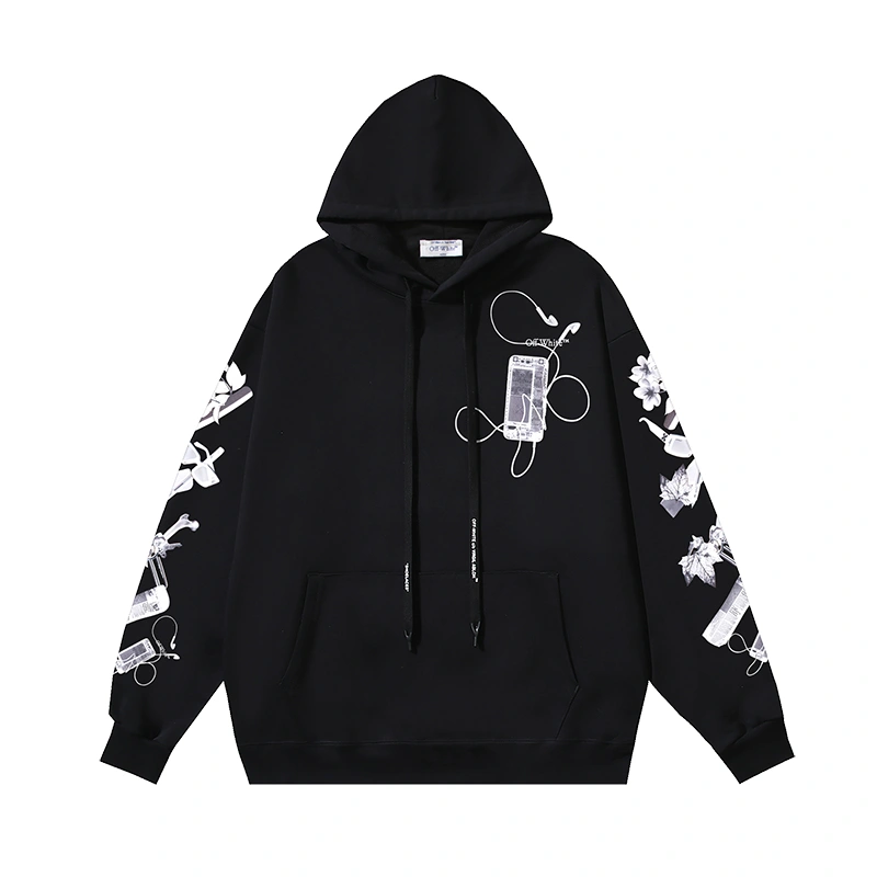 Breathable Off White Hoodies 146799