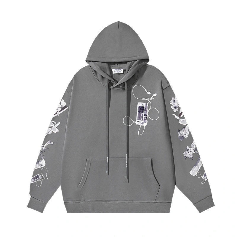 Breathable Off White Hoodies 146799