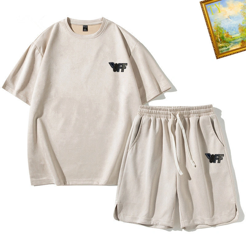Resilient Off White Short Suits 146700