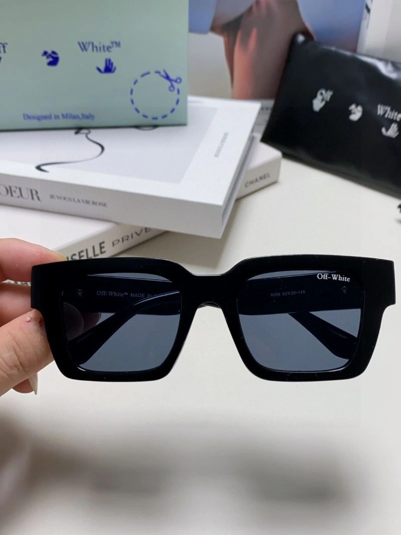 Chic Off White Sunglasses 281776