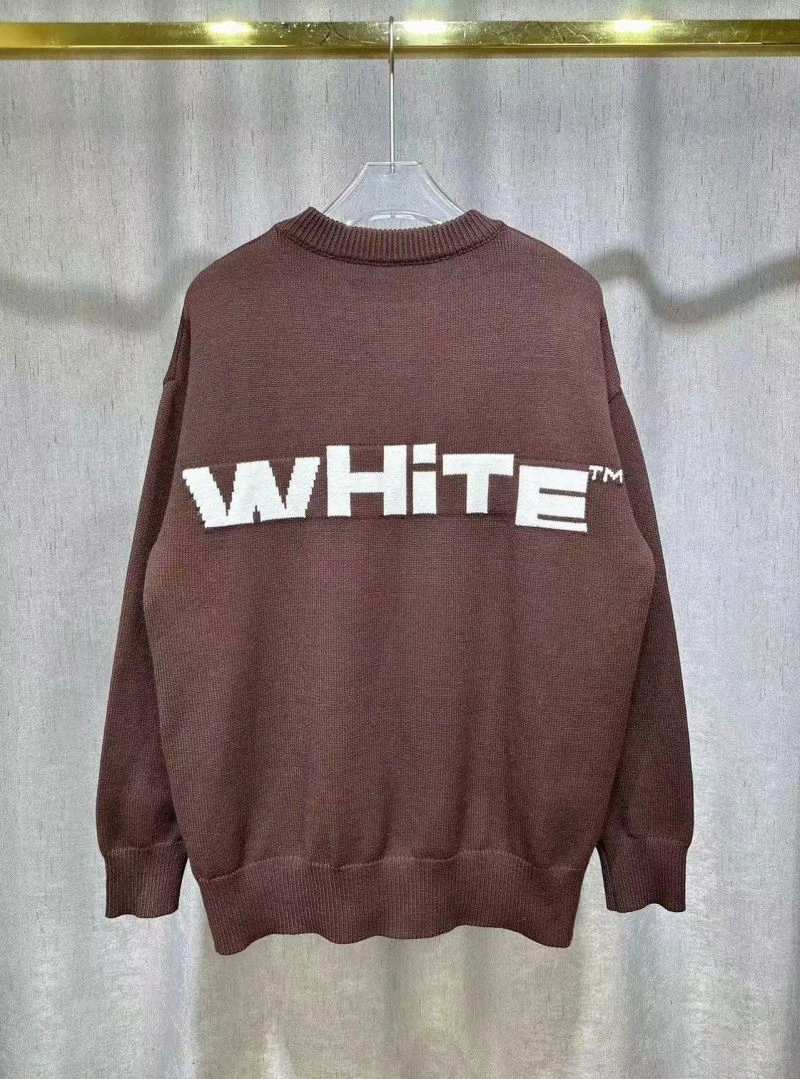Versatile Off White Sweaters 146786