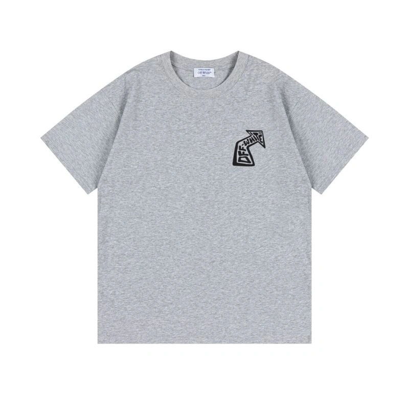 Off White T-Shirts Breathable 146774