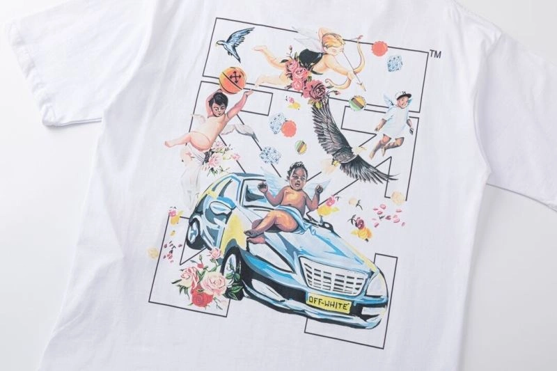 TechFriendly Off White T-Shirts 146772