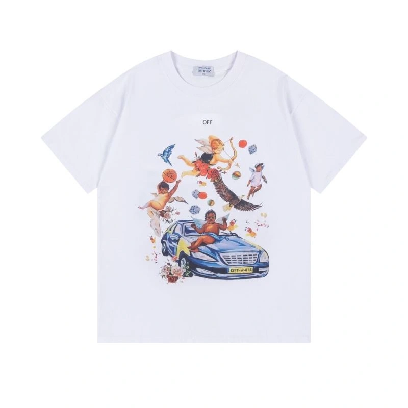 TimelessDesign Off White T-Shirts 146729