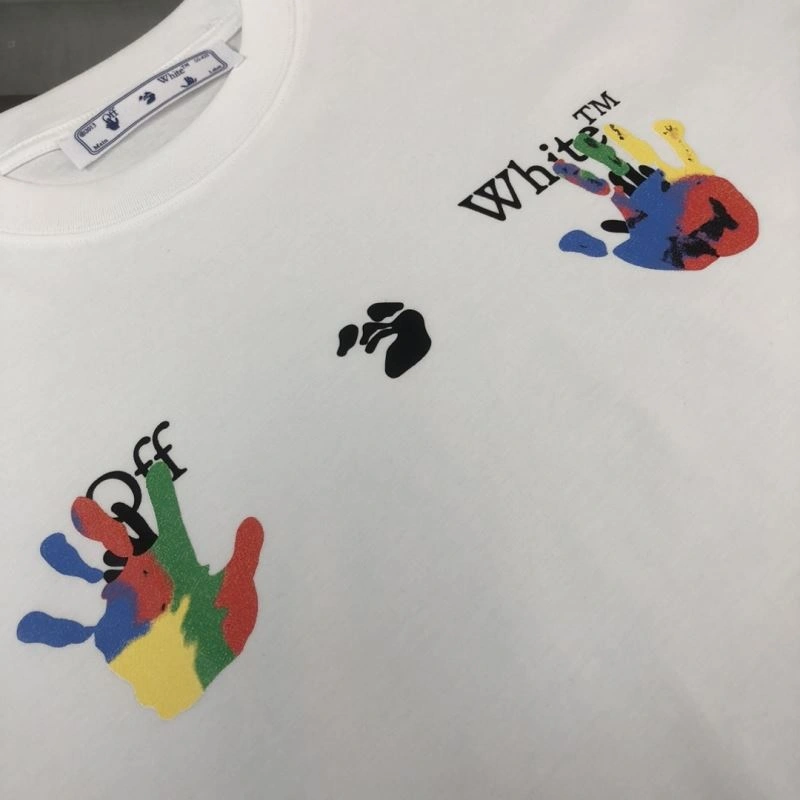 Sporty Off White T-Shirts 146751