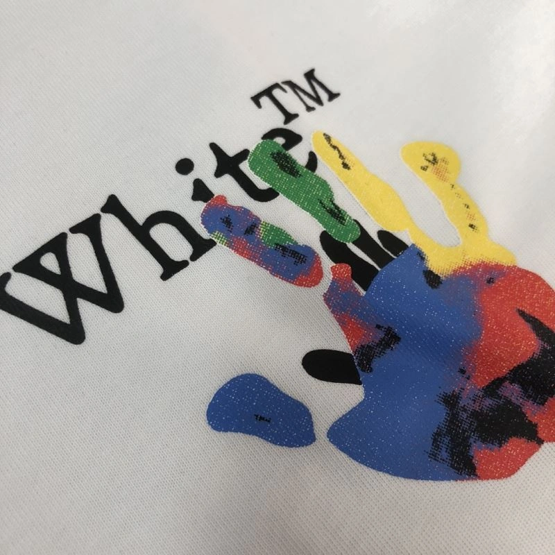 Sporty Off White T-Shirts 146751