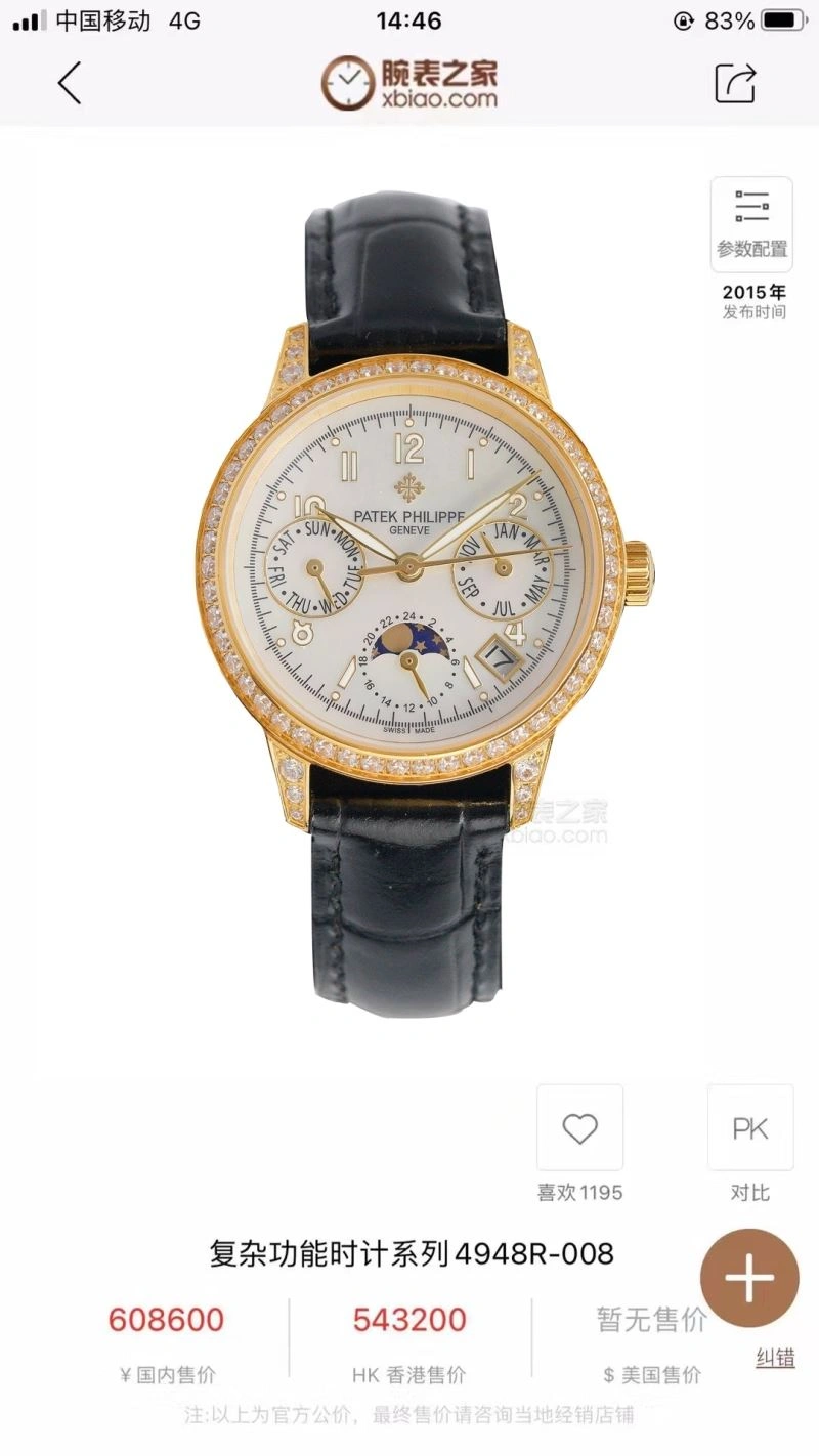 PATEK PHILIPPE Watches GoAnywhere 195832