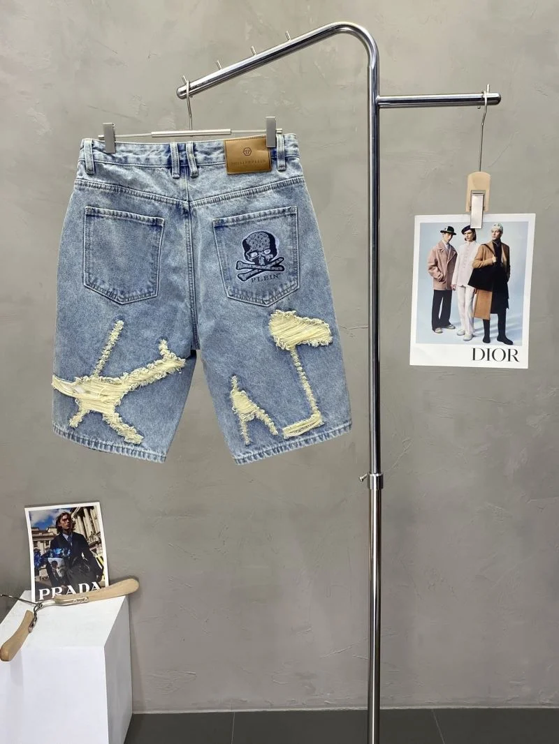MoistureWicking Philipp Plein Short Pants 165566