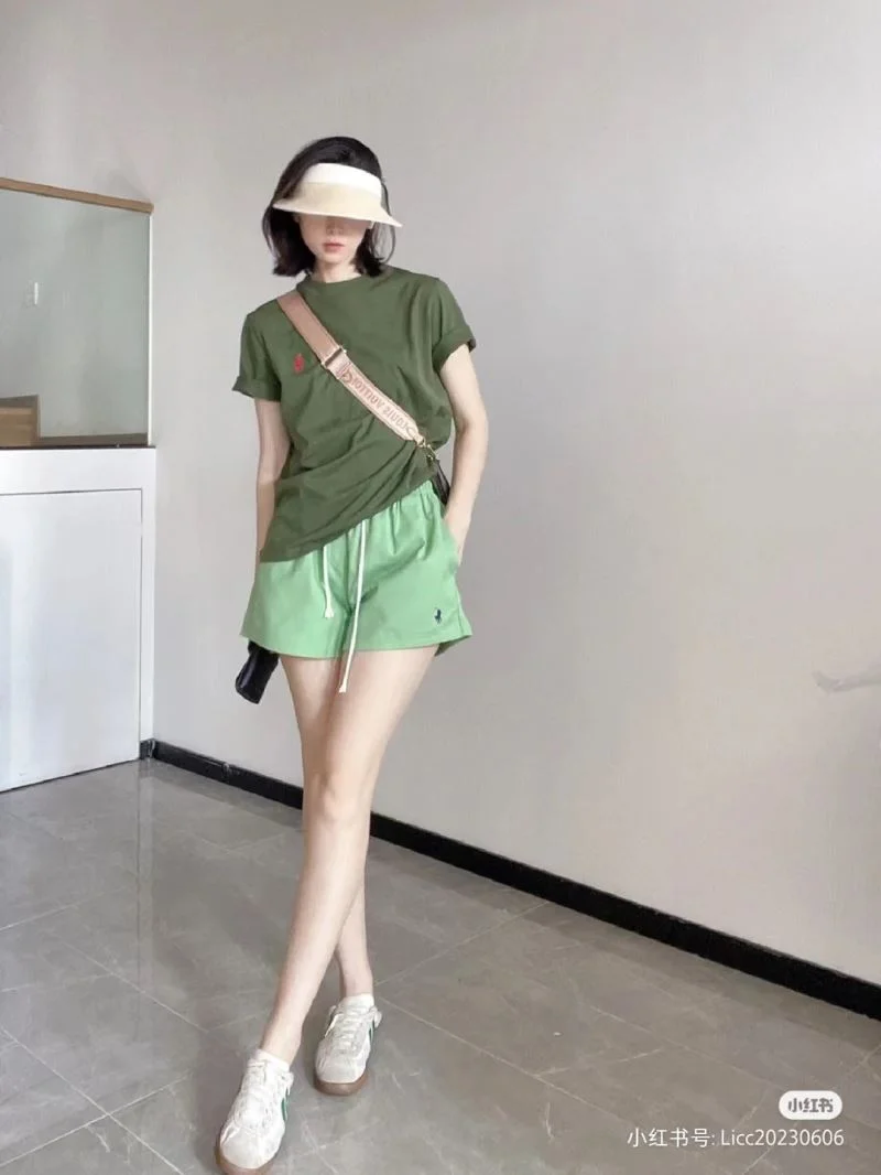 Breathable Polo Short Pants 163492