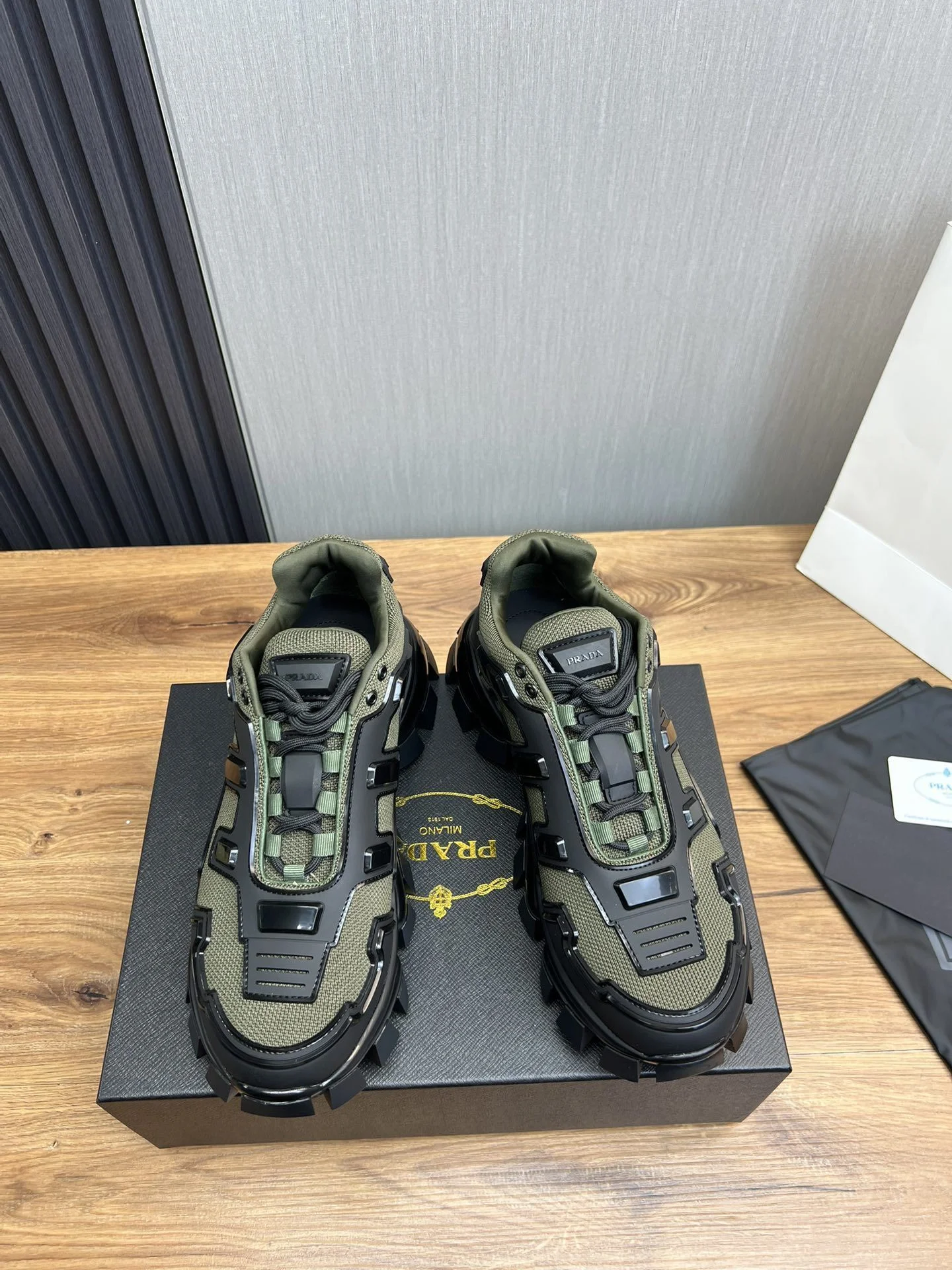 OdorResistant Prada Boots 34301