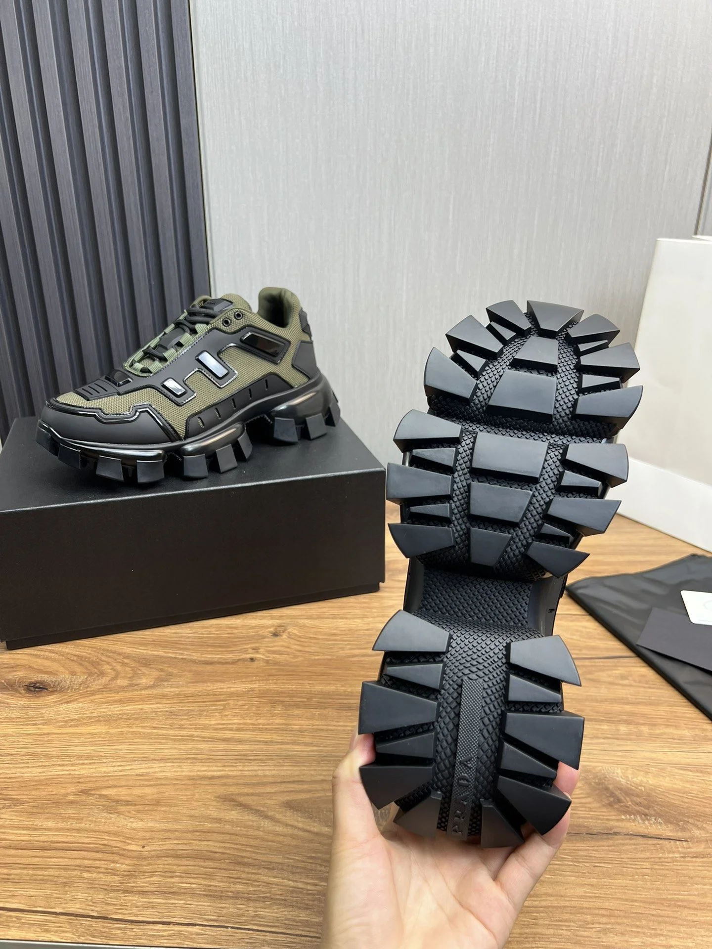 OdorResistant Prada Boots 34301