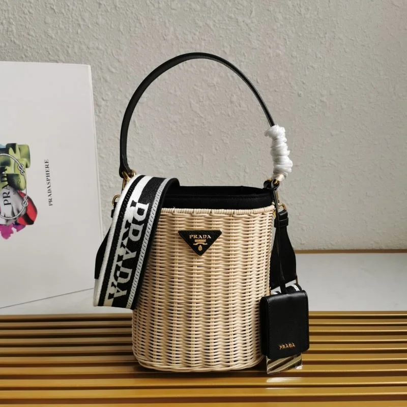 Prada Bucket Bags ZipUp 45063