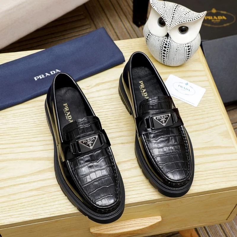 Prada Business Shoes Stretchable 34019