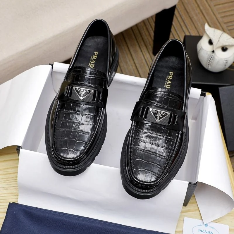 Prada Business Shoes Stretchable 34019