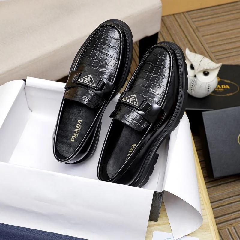 Prada Business Shoes Stretchable 34019