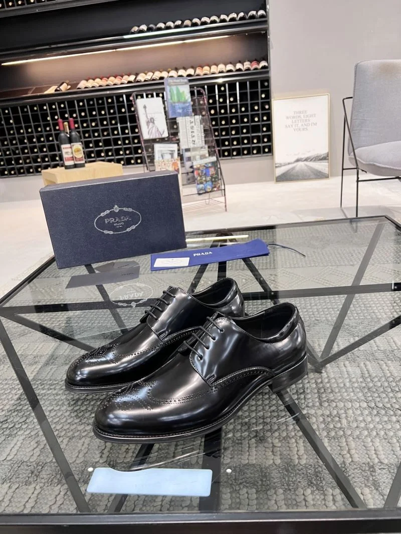Prada Business Shoes Vibrant 34007