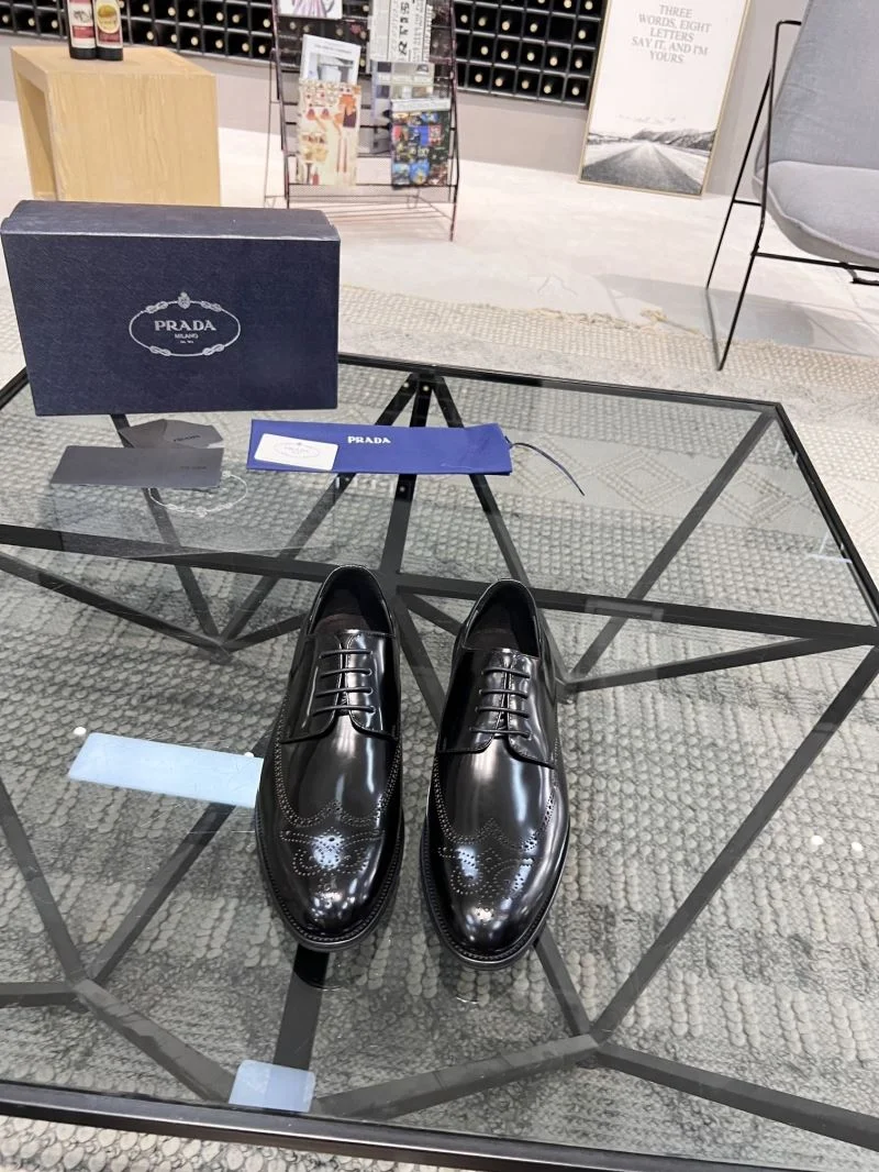 Prada Business Shoes Vibrant 34007