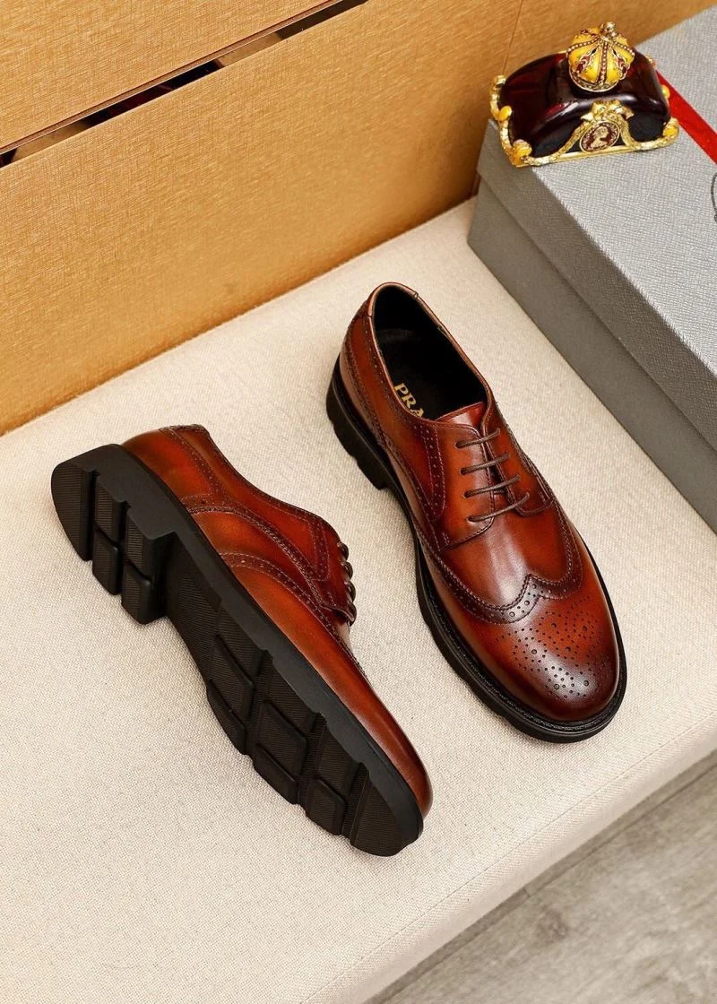 Breathable Prada Business Shoes 35697
