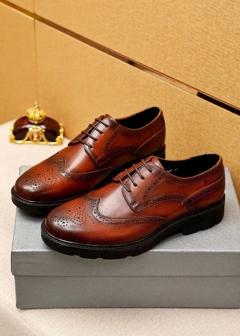 Breathable Prada Business Shoes 35697