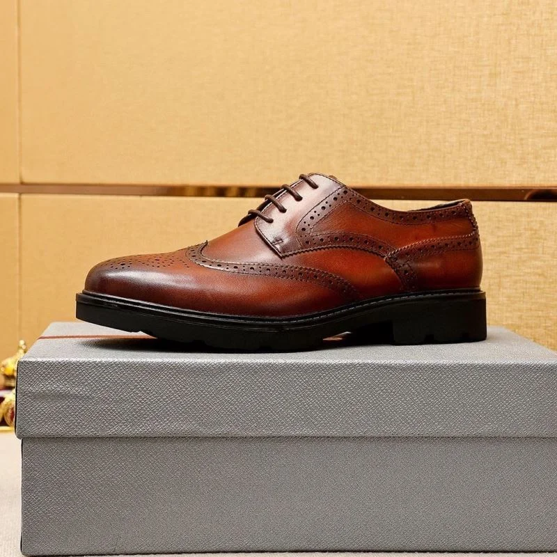 Breathable Prada Business Shoes 35697