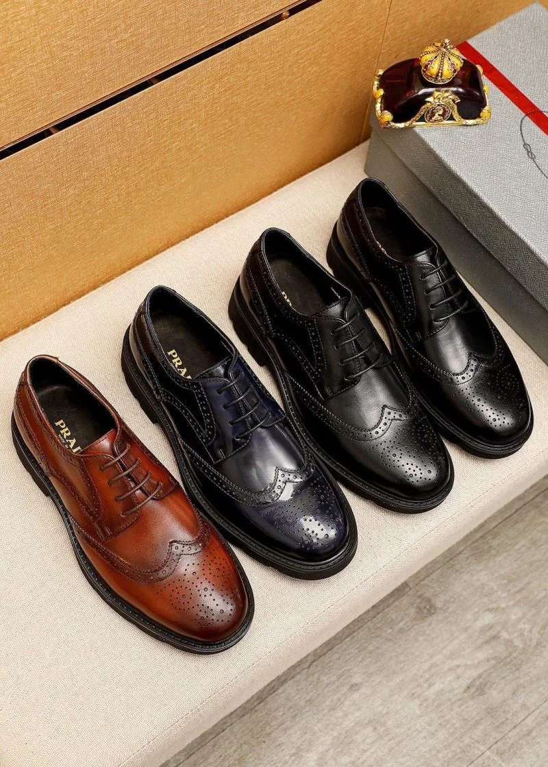Breathable Prada Business Shoes 35697