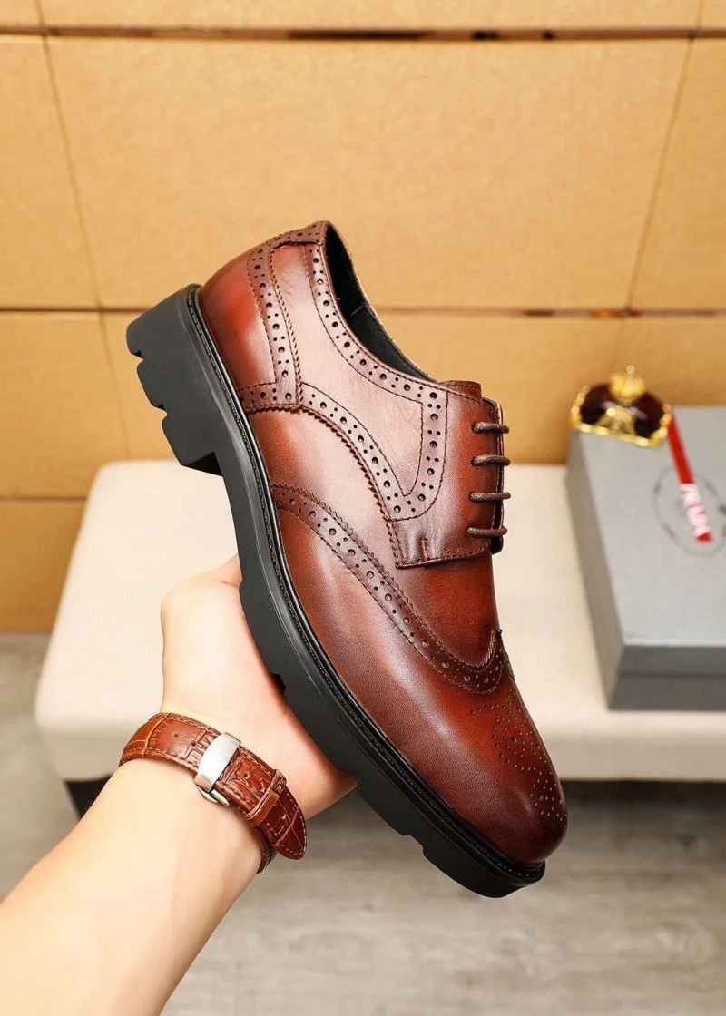 Breathable Prada Business Shoes 35697