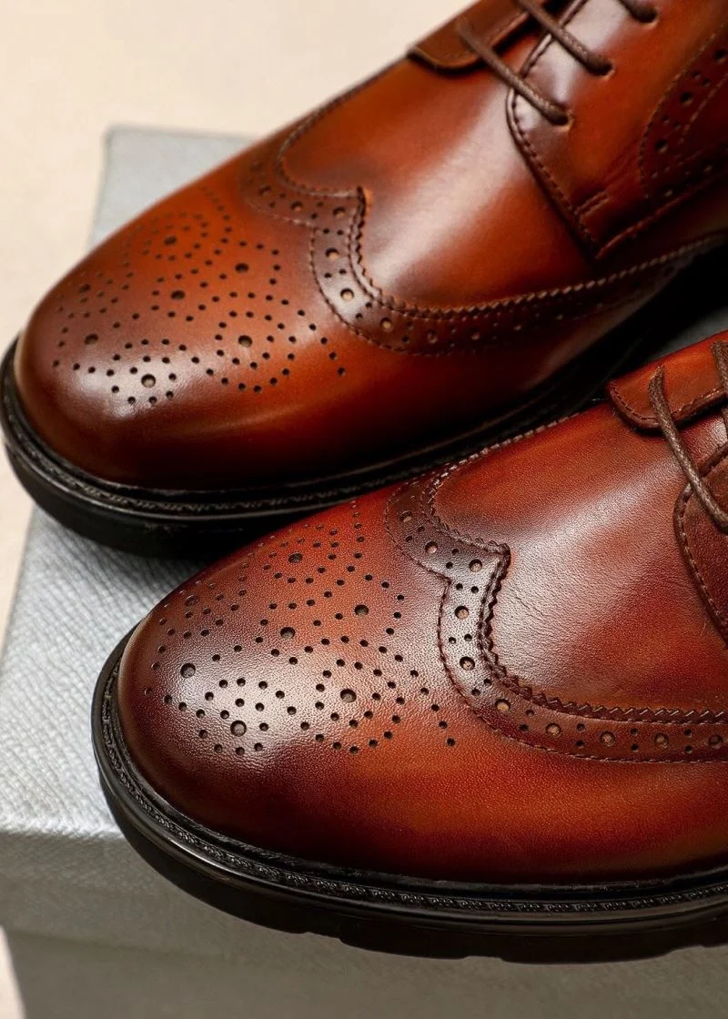Breathable Prada Business Shoes 35697