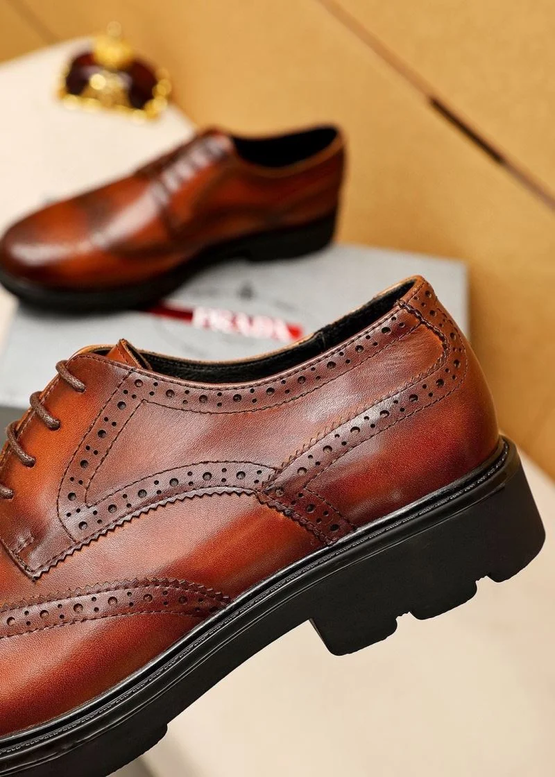 Breathable Prada Business Shoes 35697