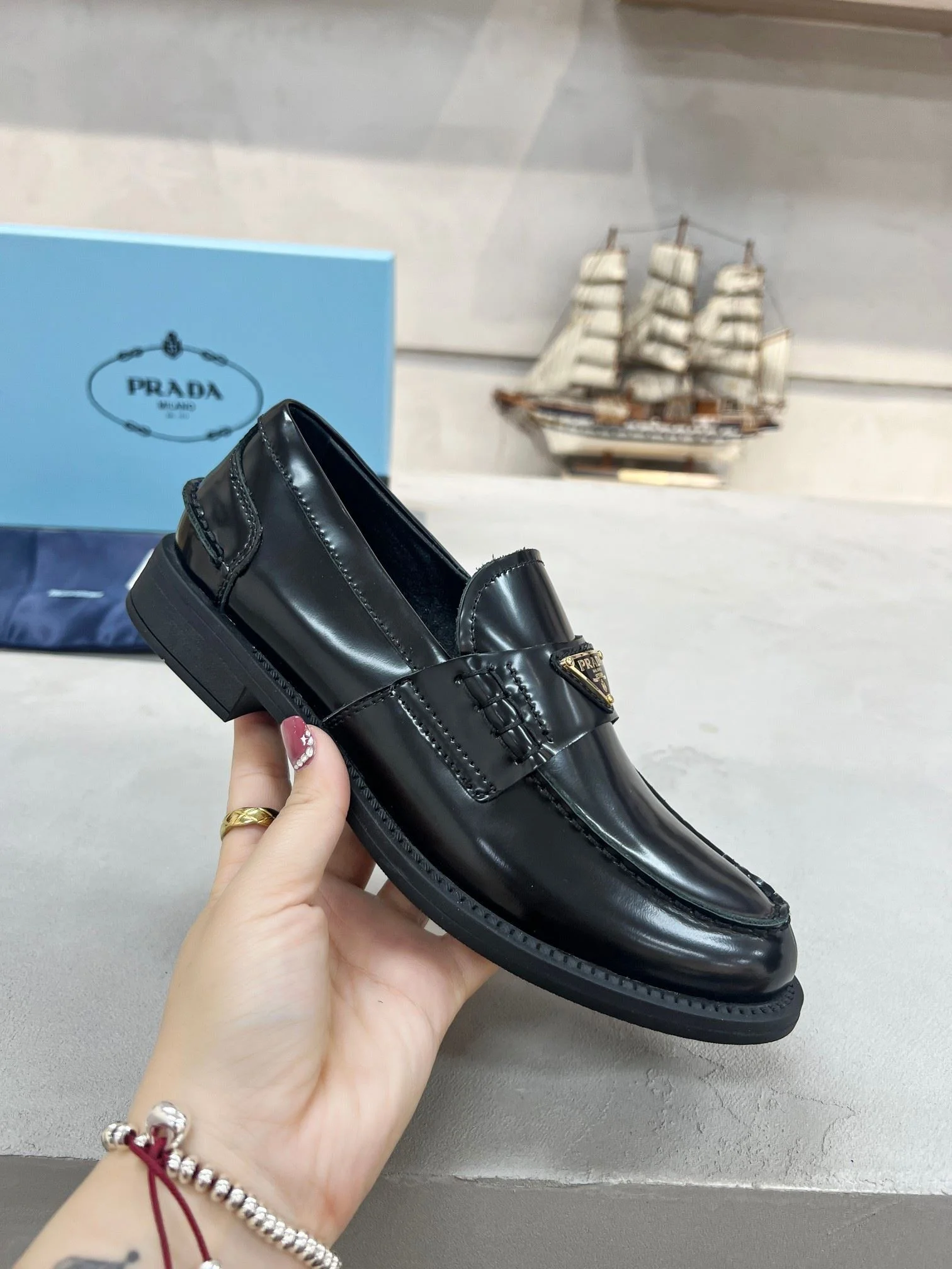 Prada Business Shoes Lightweight 34263