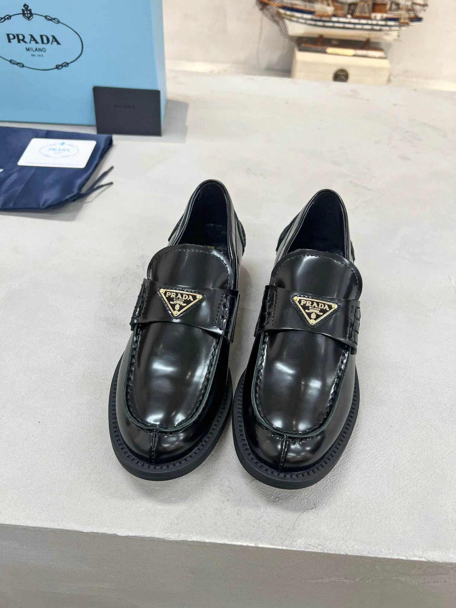 Prada Business Shoes Lightweight 34263