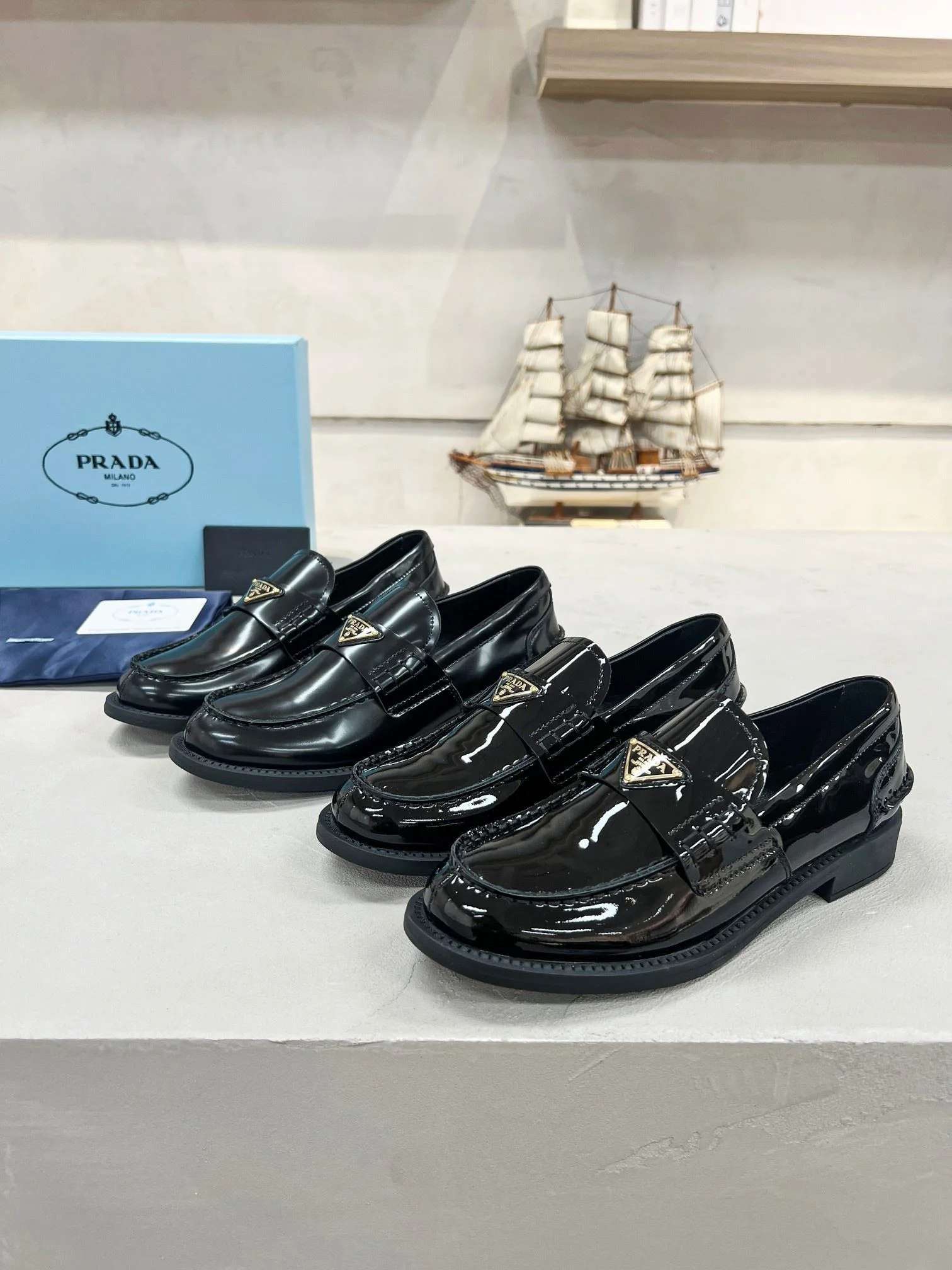 Prada Business Shoes Lightweight 34263