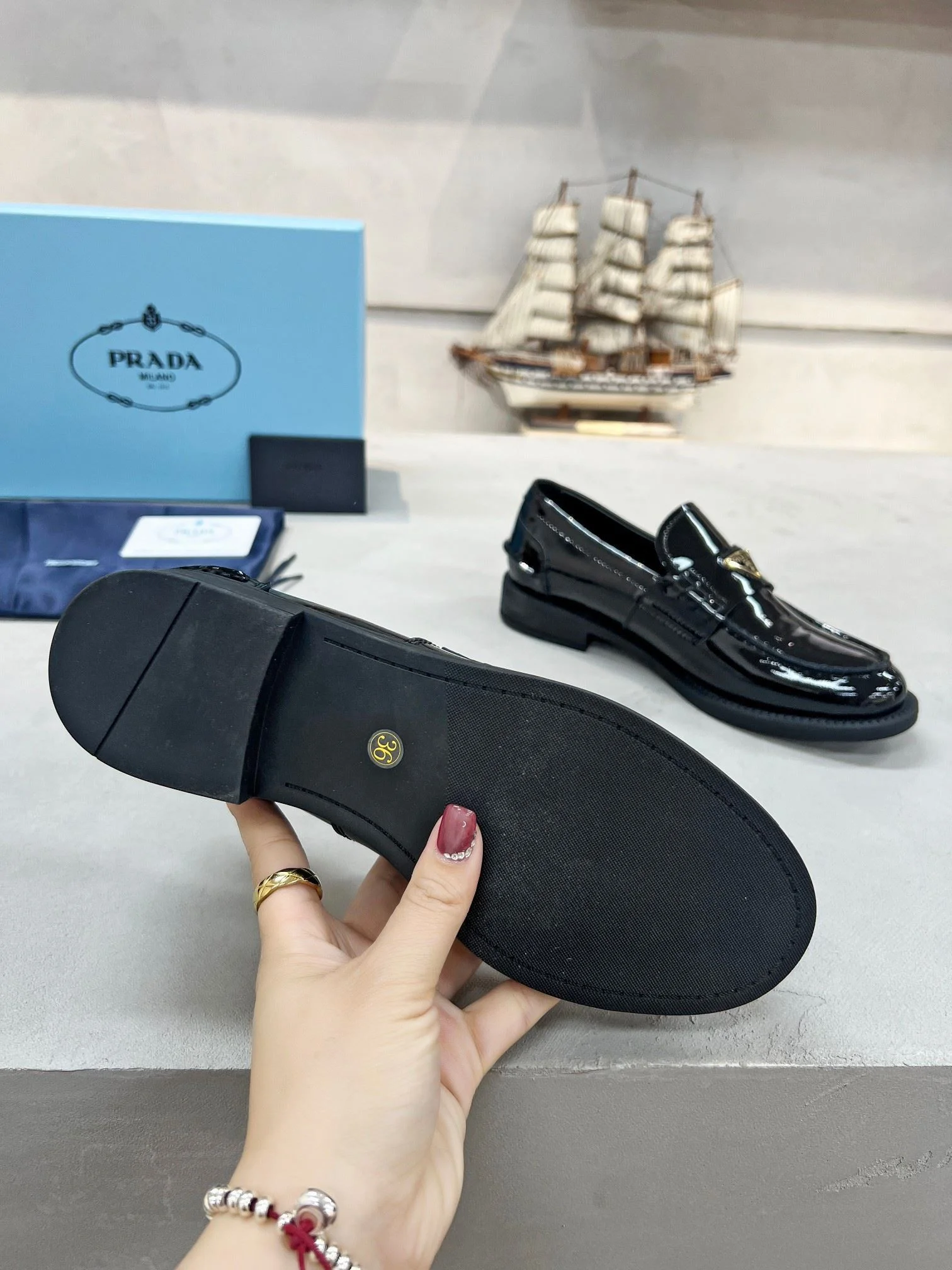 Prada Business Shoes Colorful 34249
