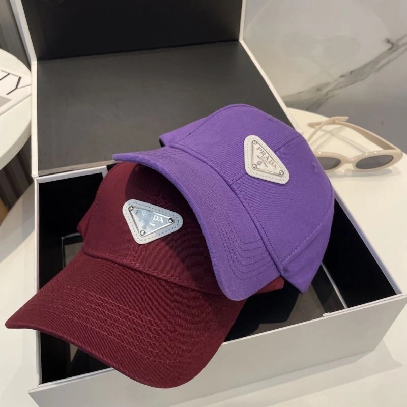 RelaxedFit Prada Caps 257157