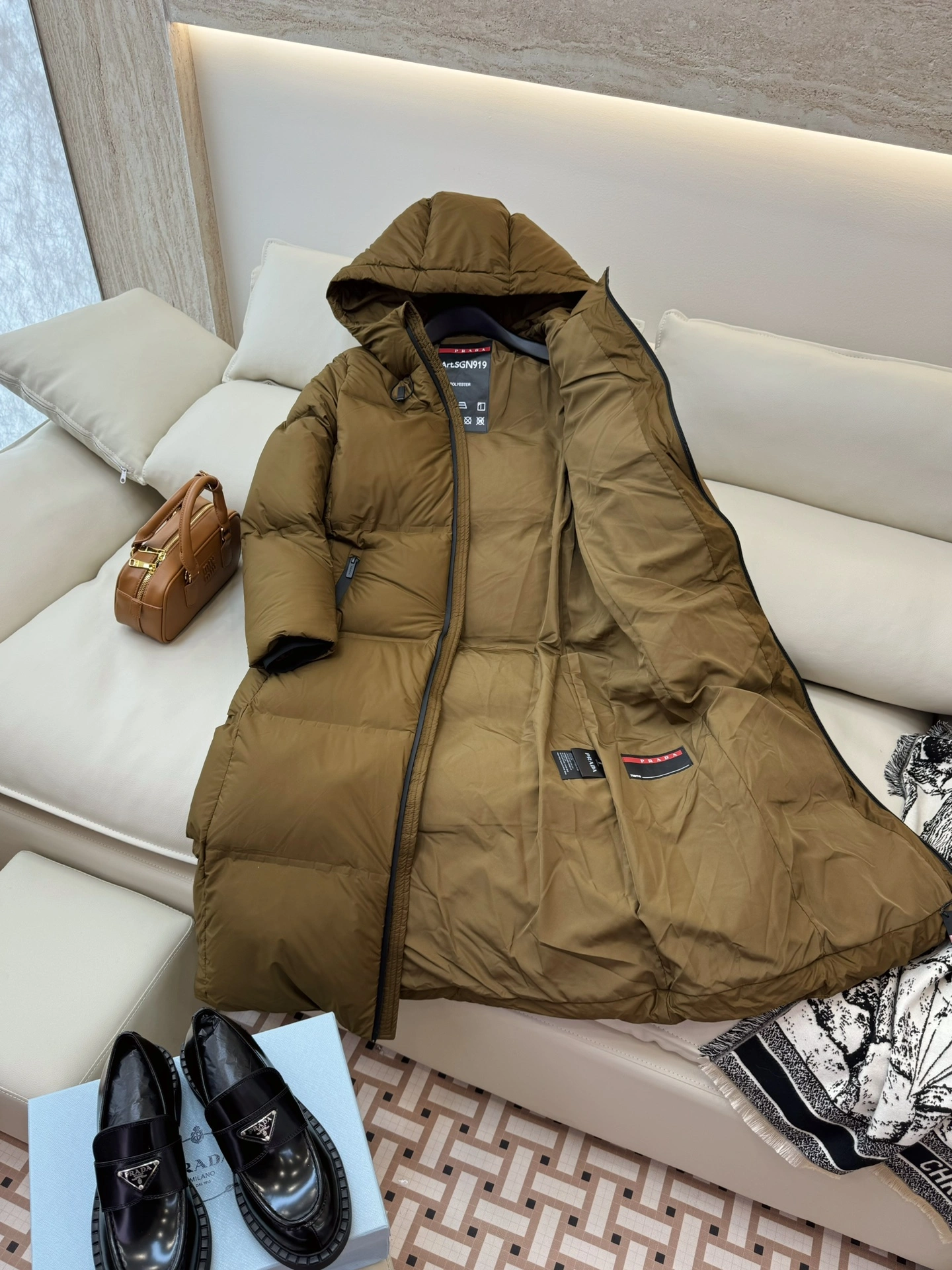 Prada Down Jackets ZipUp 172767