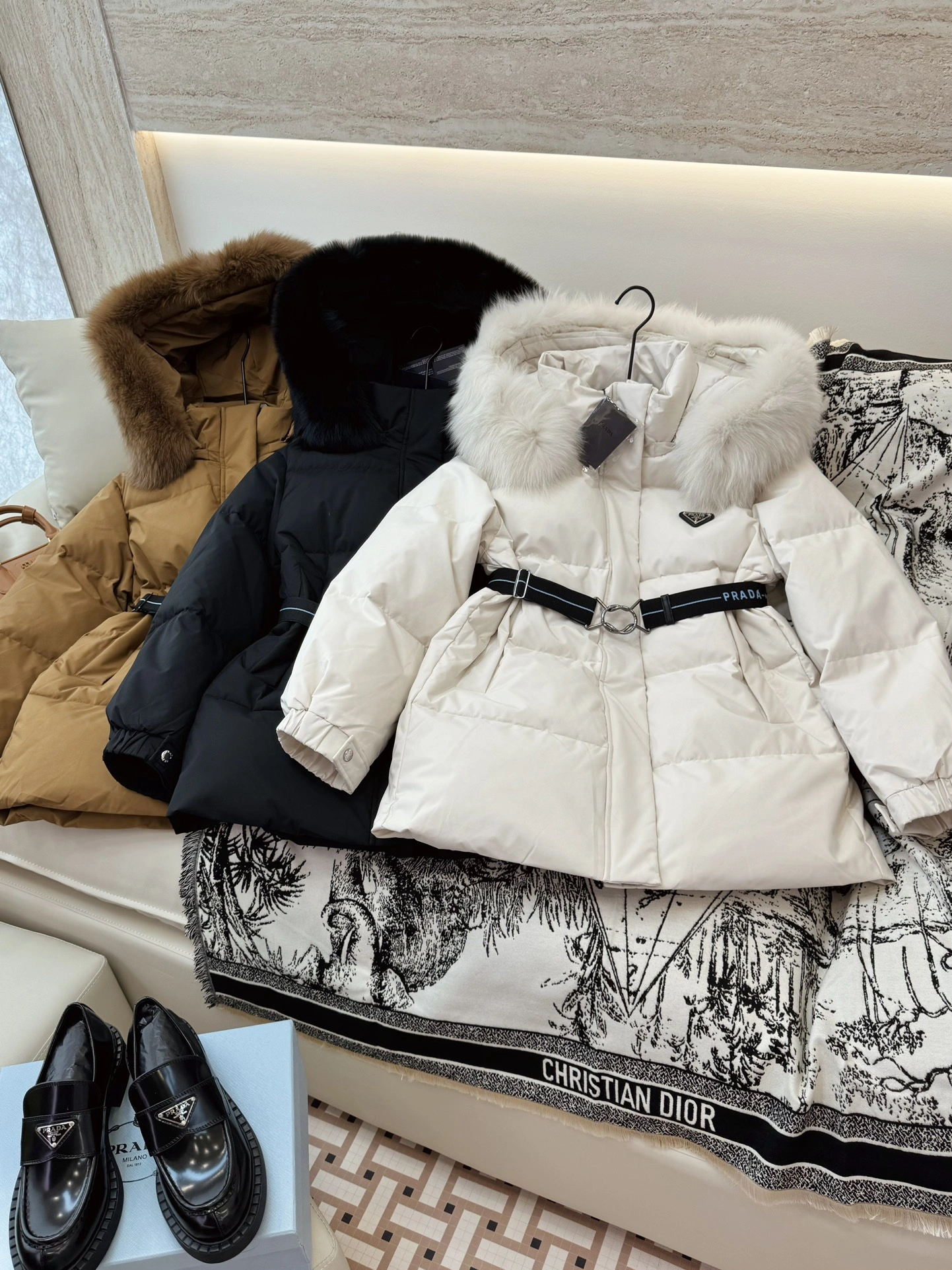 Prada Down Jackets Stretchable 172759