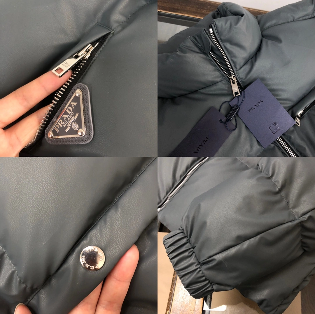 Prada Down Jackets SmoothTexture 172649