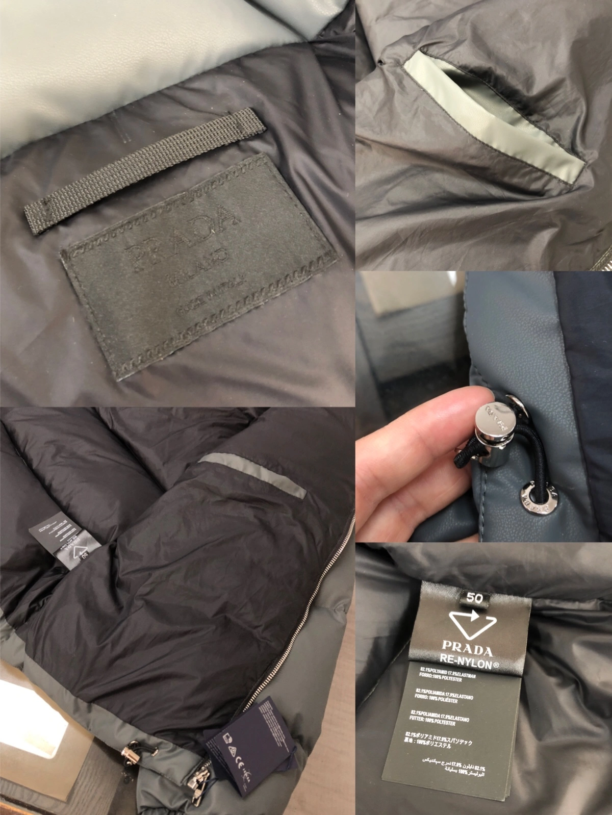 Prada Down Jackets SmoothTexture 172649
