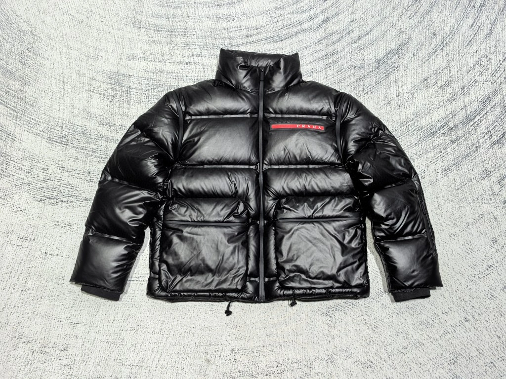Prada Down Jackets SmoothTexture 172601