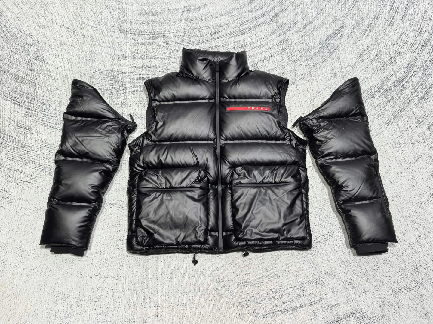 Prada Down Jackets SmoothTexture 172601