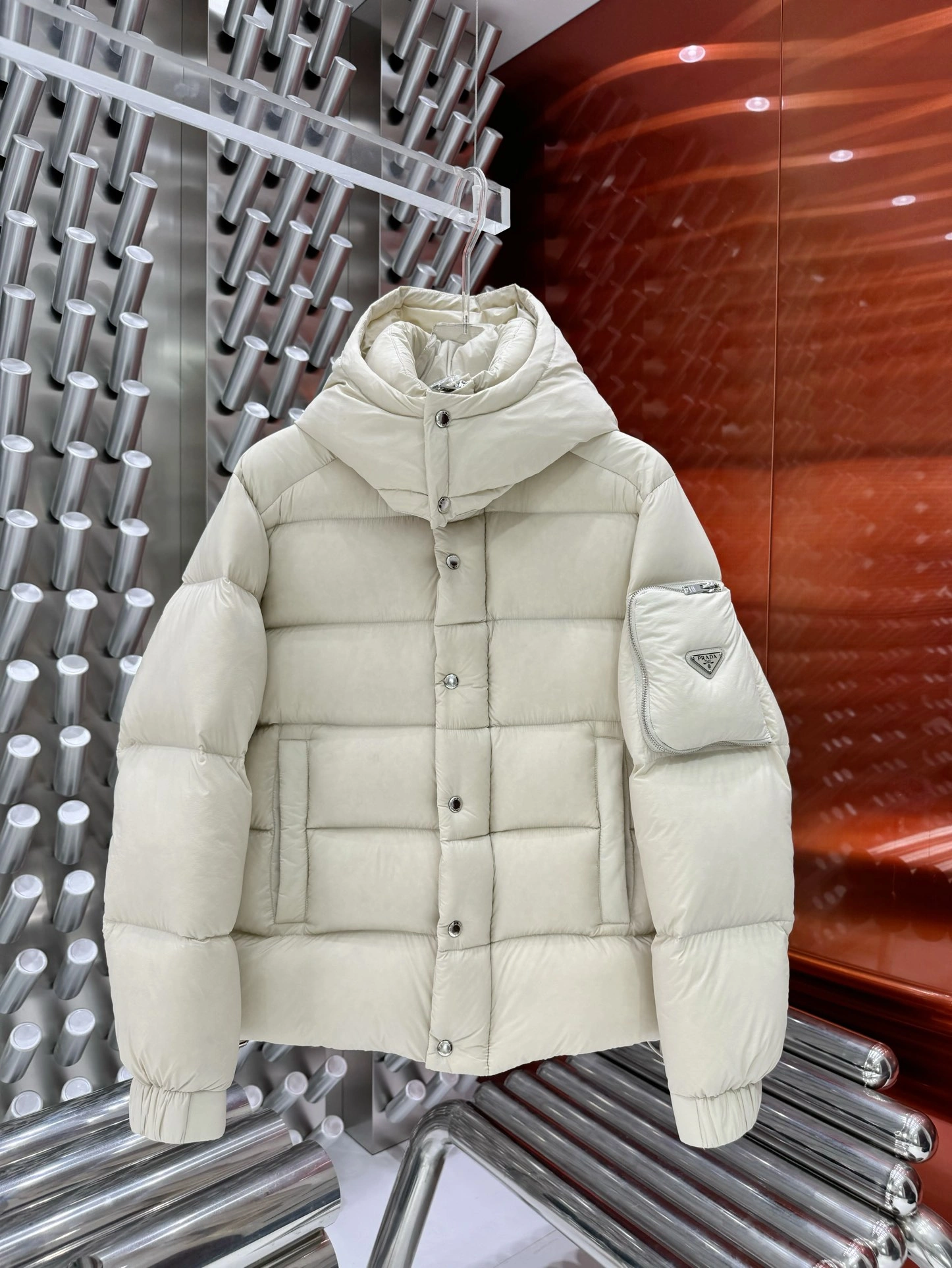 Prada Down Jackets Sleek 172619