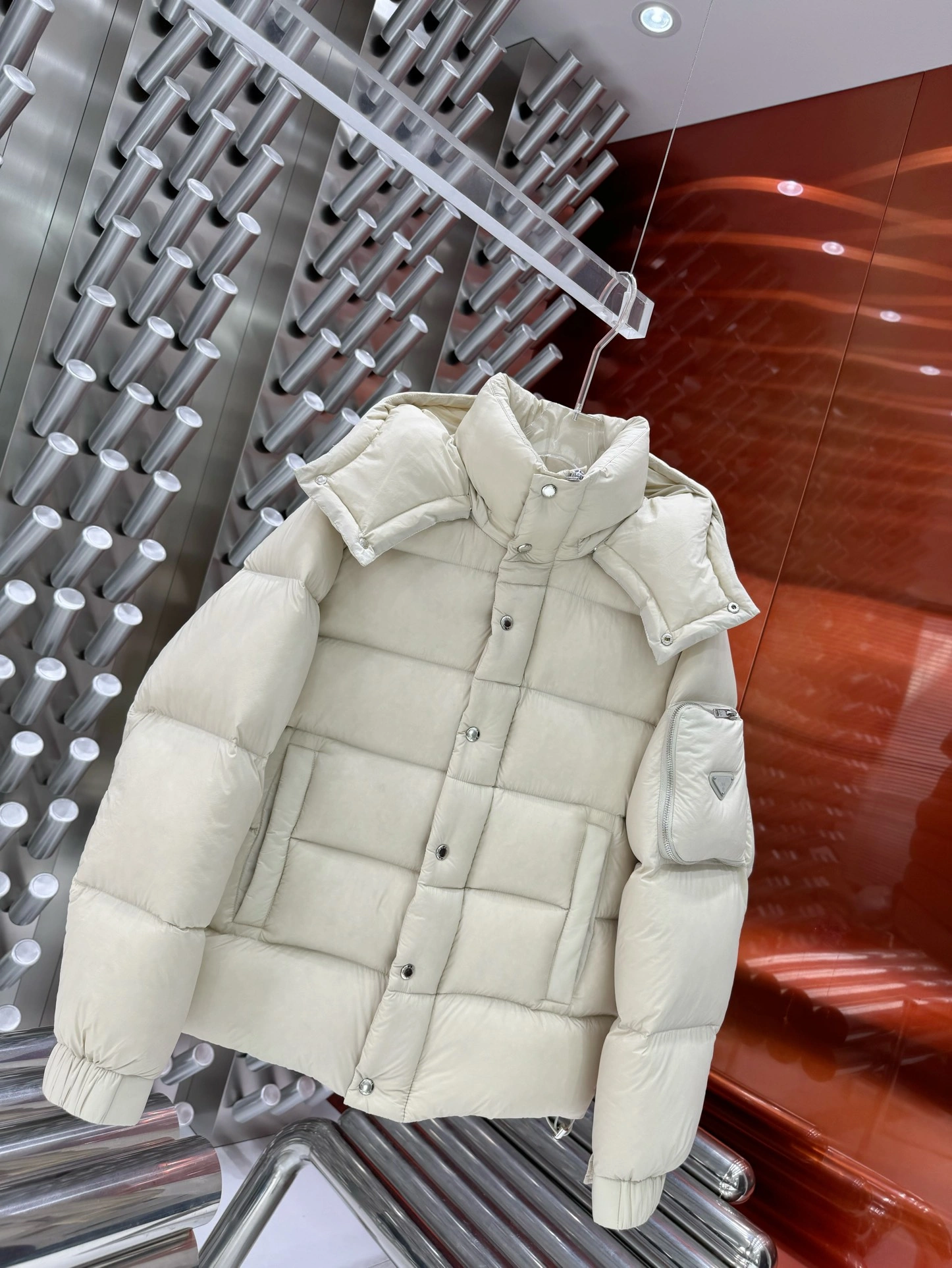 Prada Down Jackets Sleek 172619