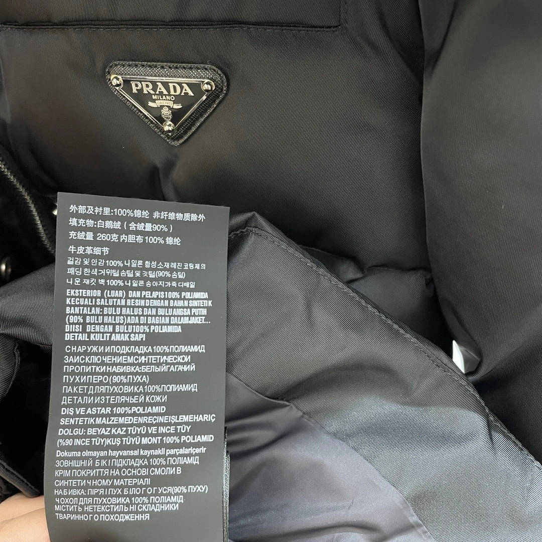 Prada Down Jackets Breathable 172520