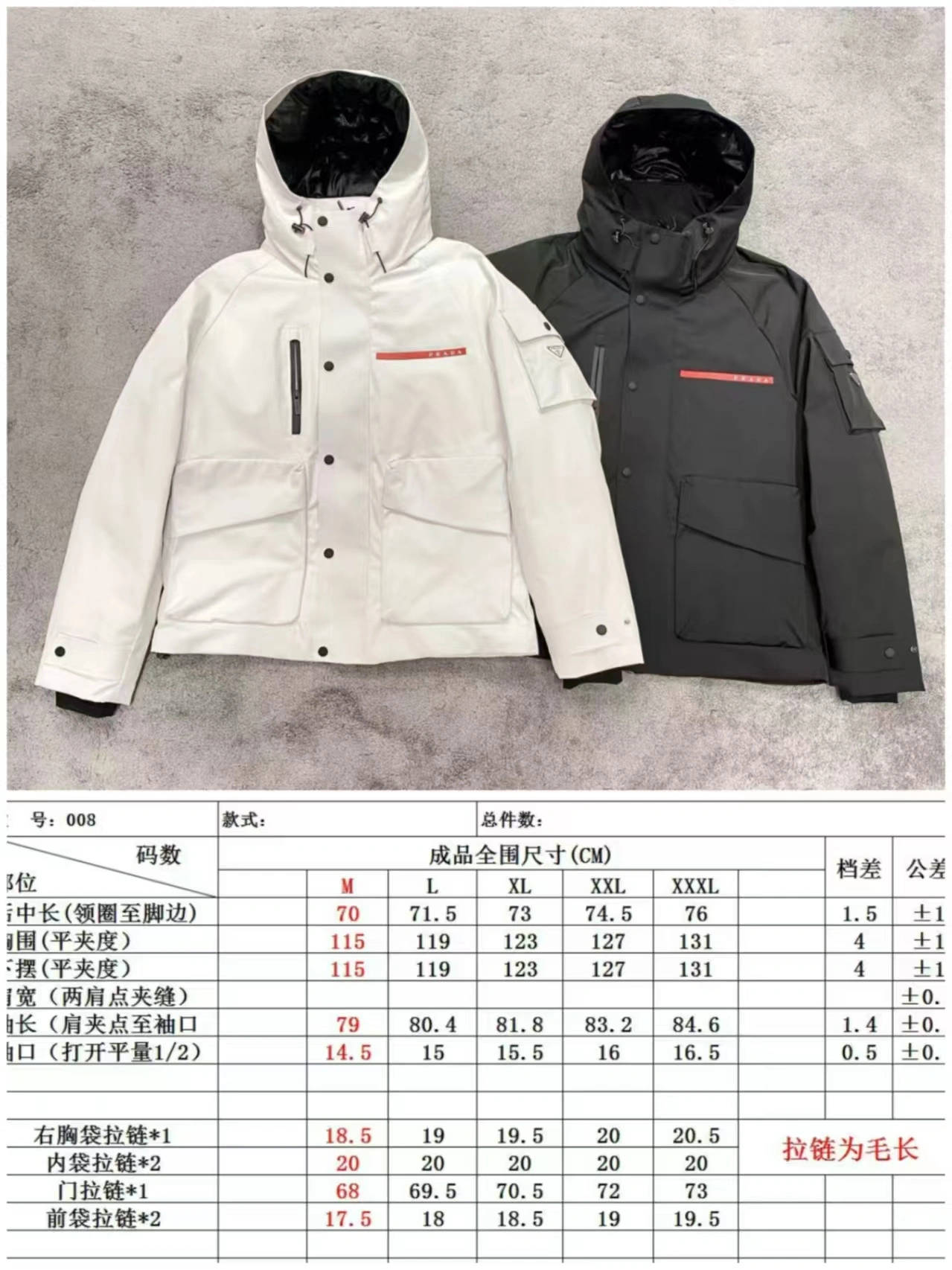 Prada Down Jackets Trendsetting 172482