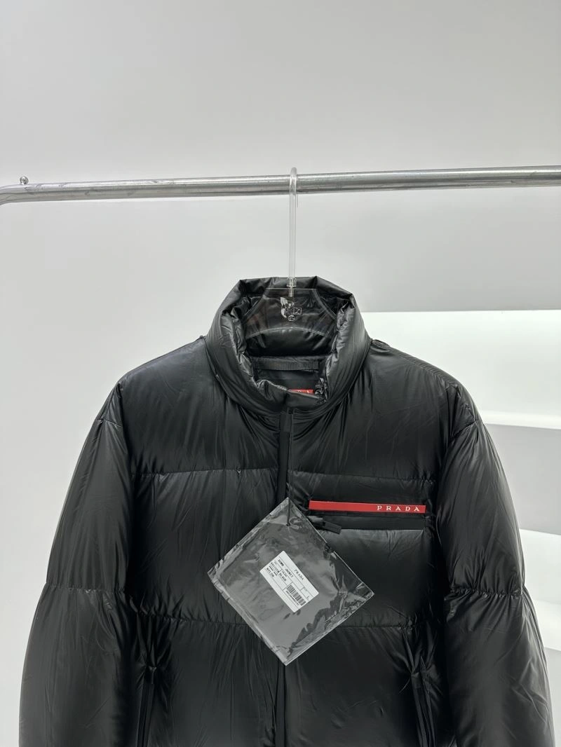 ZipUp Prada Down Jackets 172140