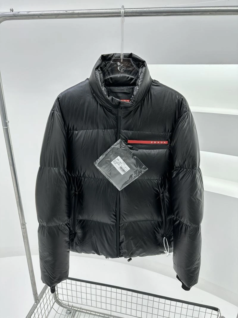 ZipUp Prada Down Jackets 172140