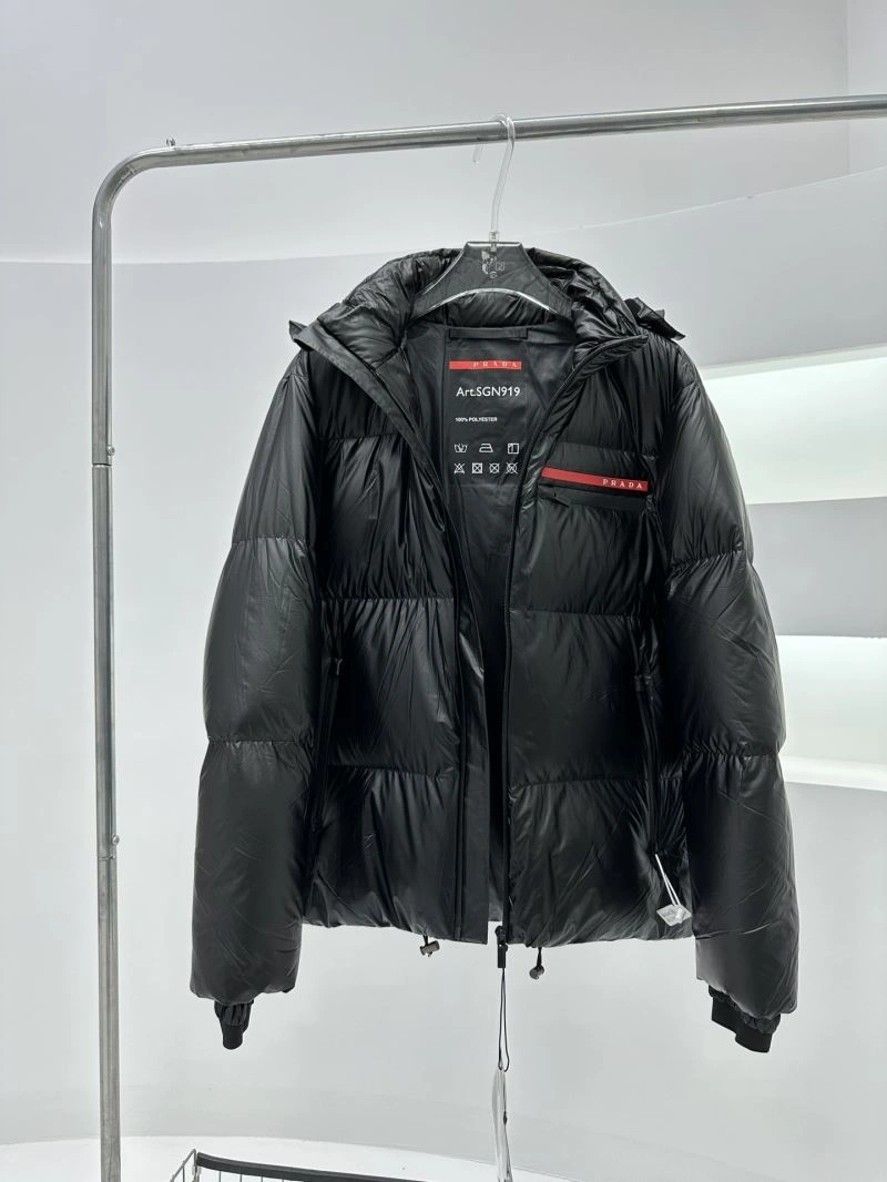ZipUp Prada Down Jackets 172140